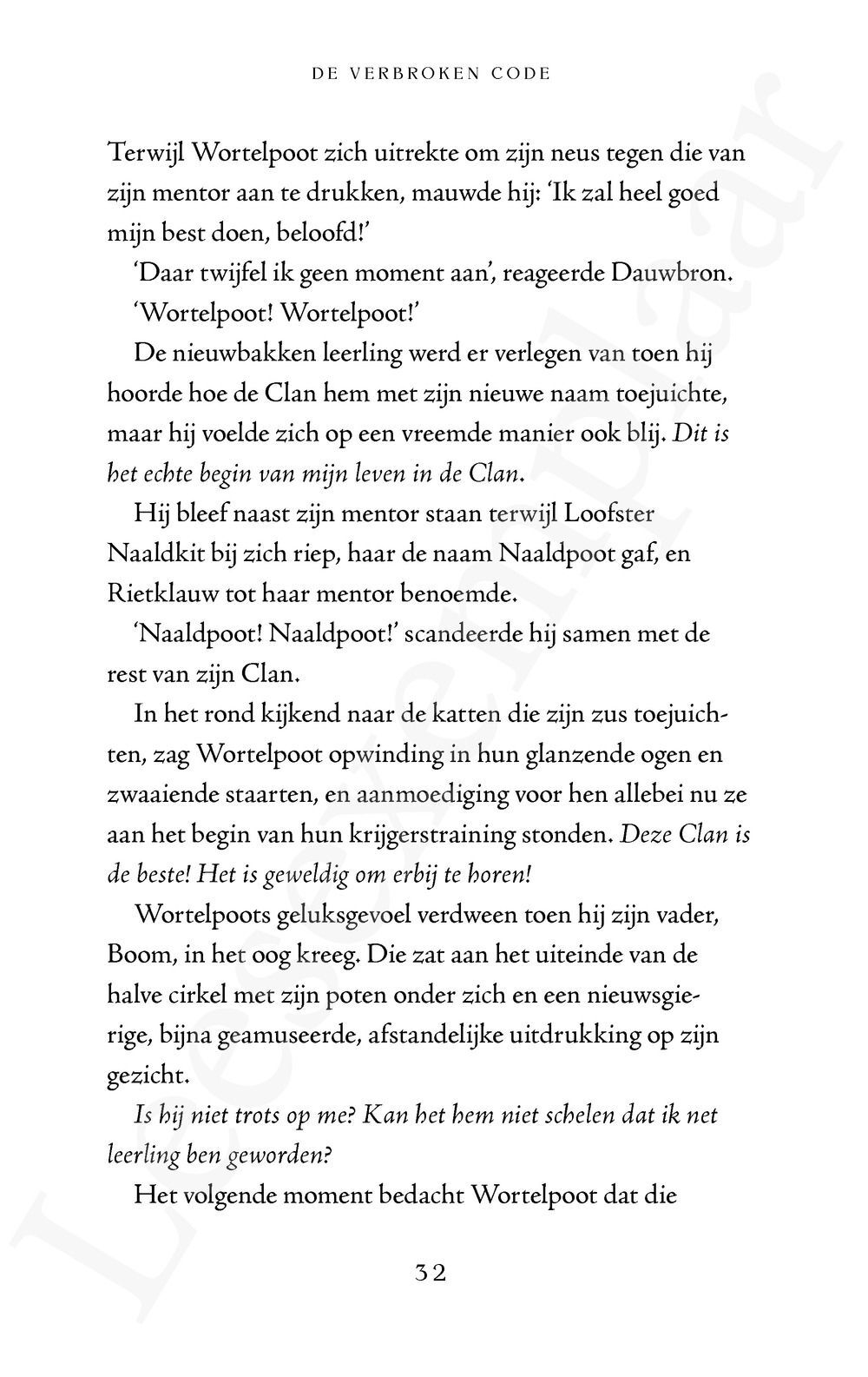 Preview: Warrior Cats - De verbroken code: Verloren sterren