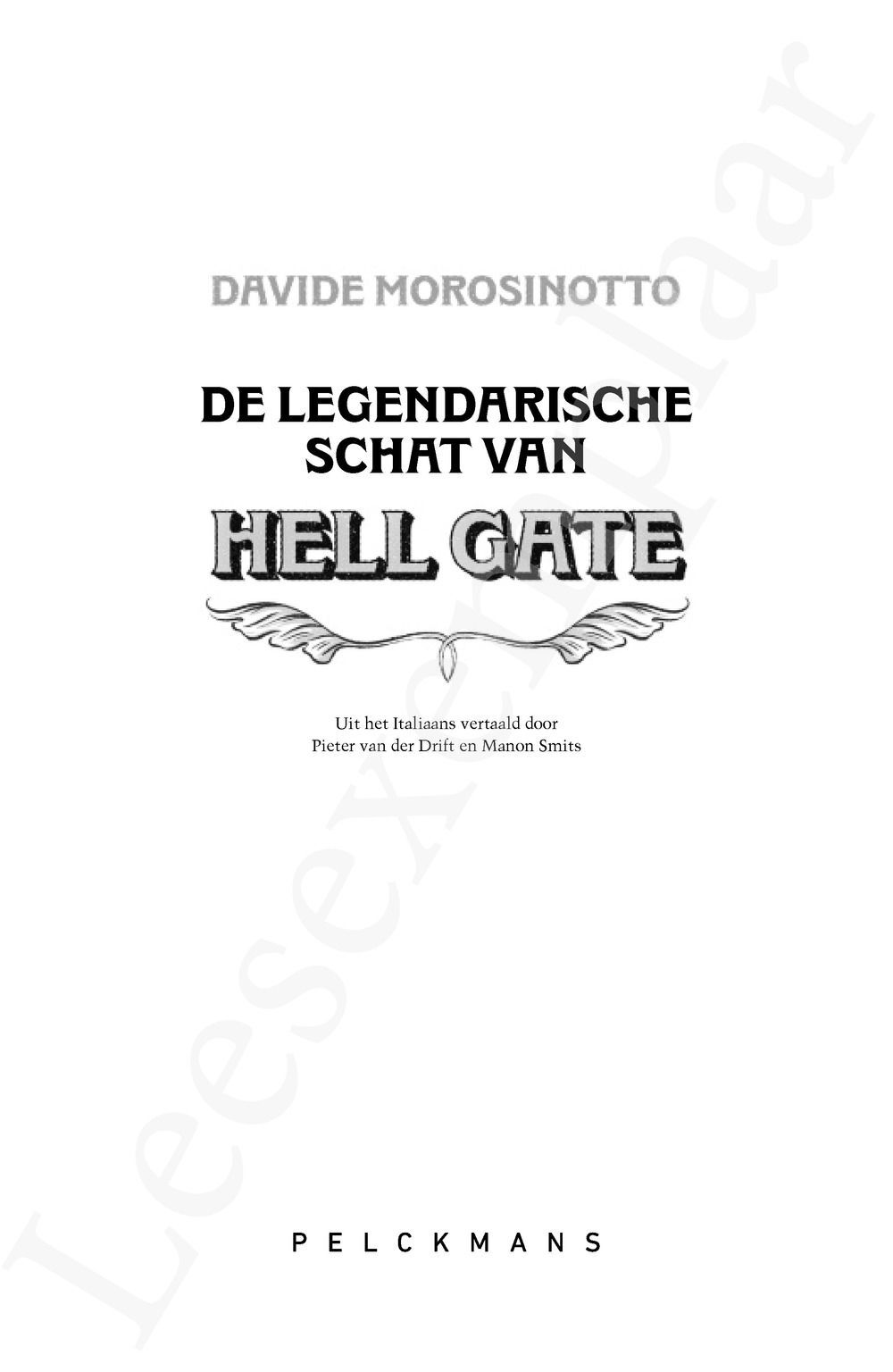 Preview: De legendarische schat van Hell Gate