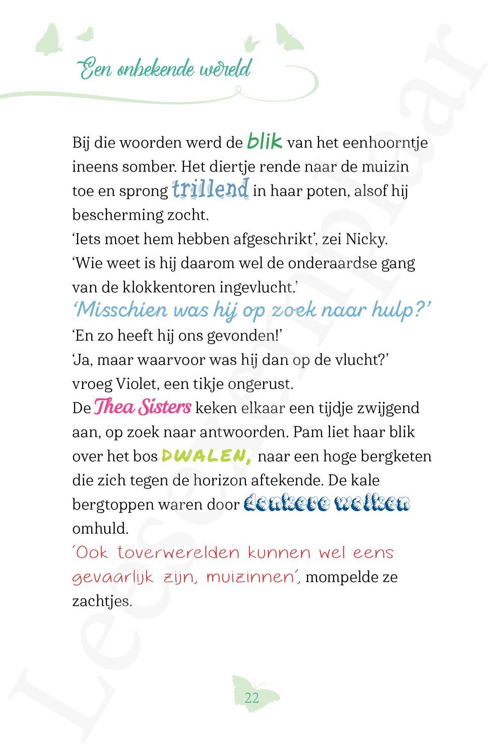 Preview: Thea Stilton - De toverkracht van de eenhoorns