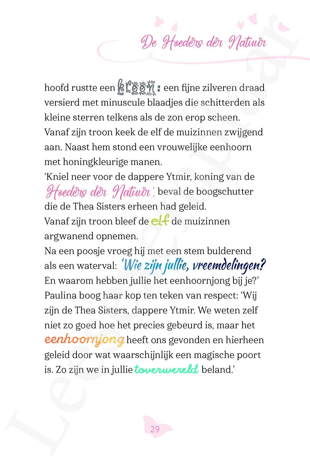 Preview: Thea Stilton - De toverkracht van de eenhoorns