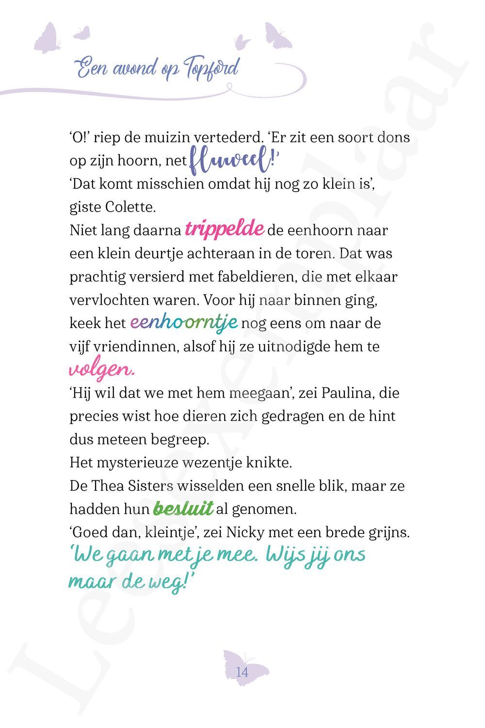 Preview: Thea Stilton - De toverkracht van de eenhoorns