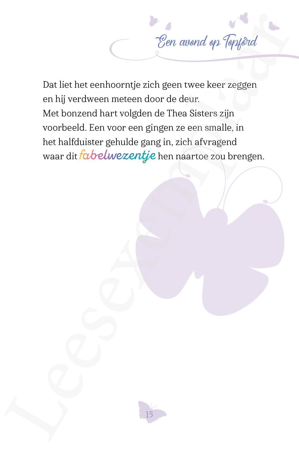 Preview: Thea Stilton - De toverkracht van de eenhoorns