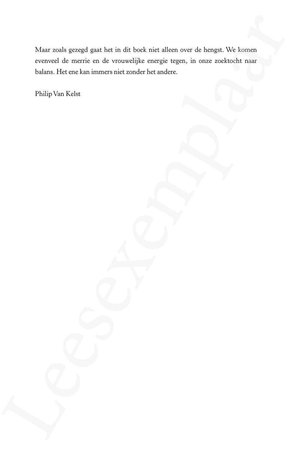 Preview: Het pad van de hengst