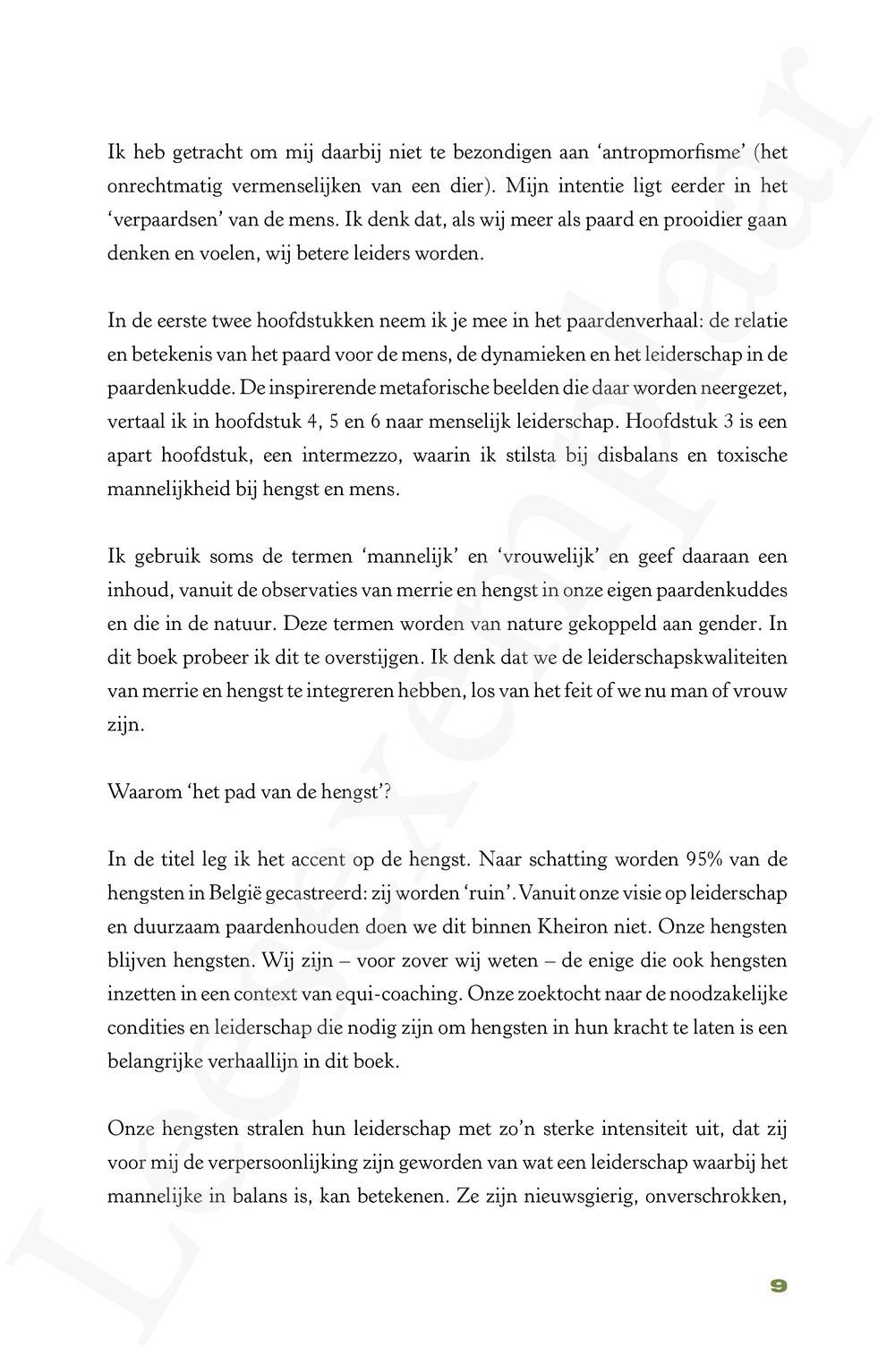 Preview: Het pad van de hengst