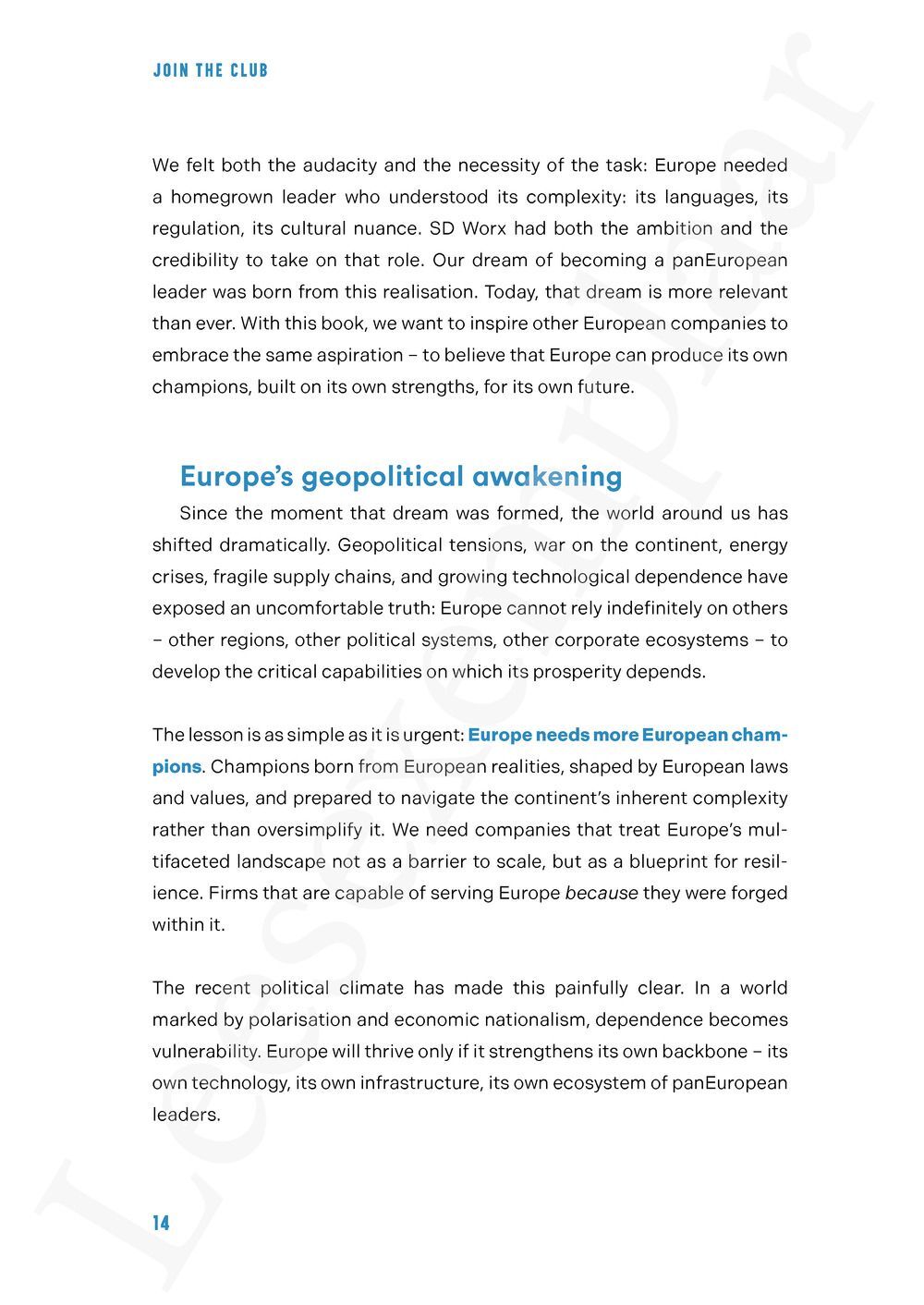 Preview: Join the Club