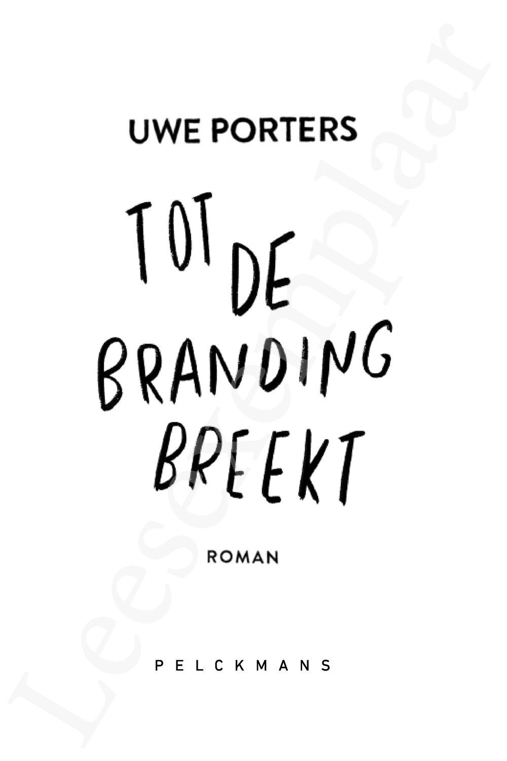 Preview: Tot de branding breekt