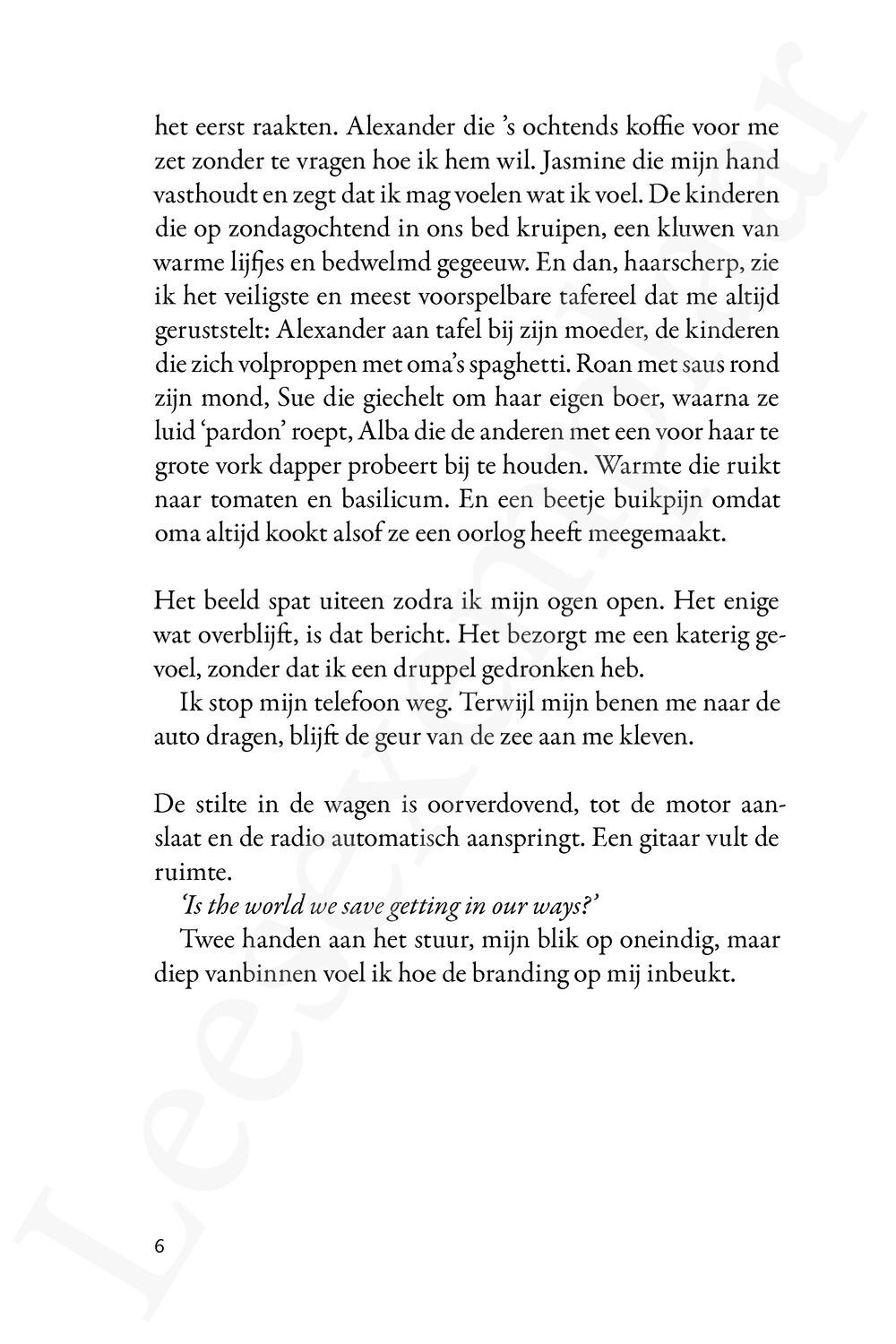 Preview: Tot de branding breekt
