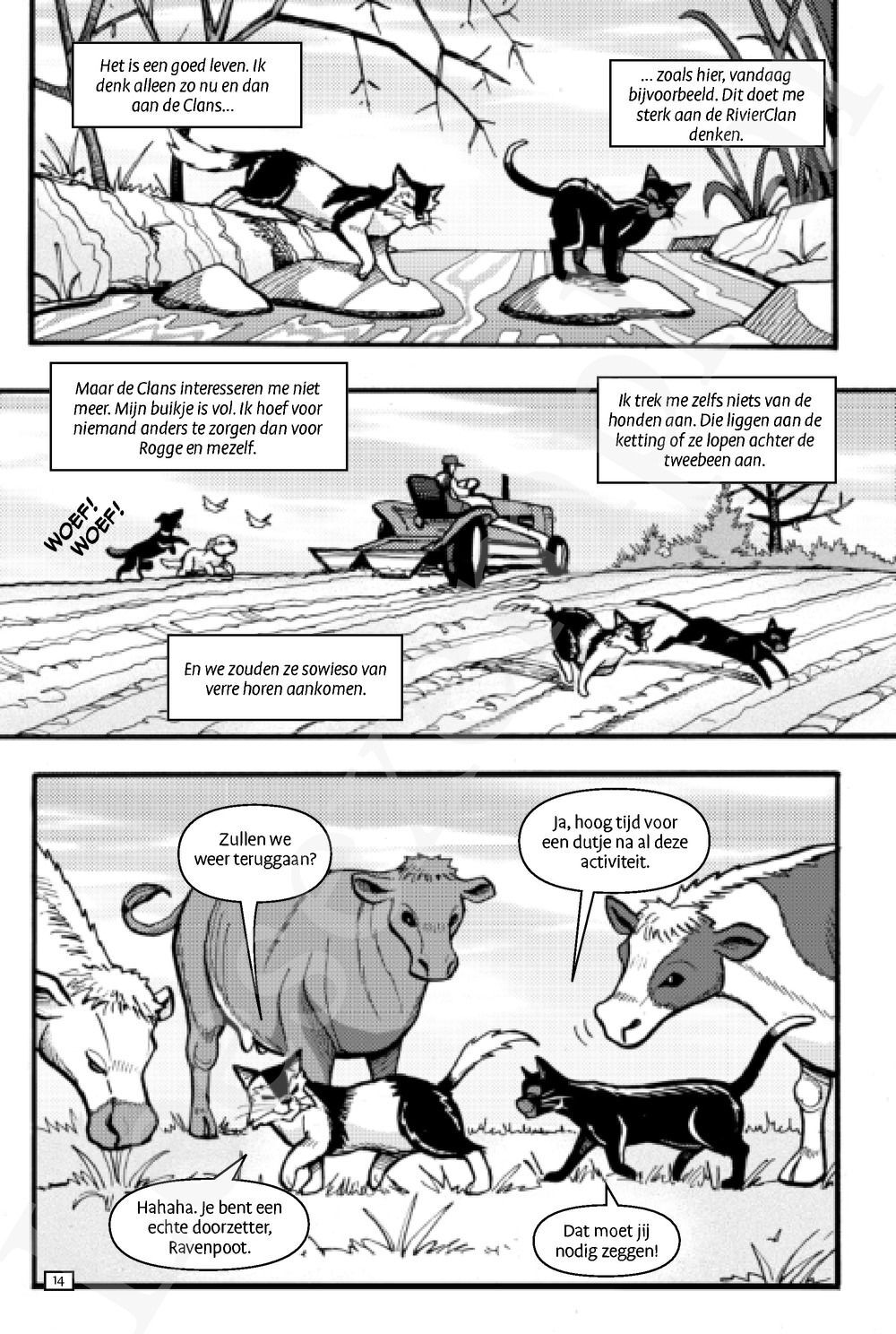 Preview: Warrior Cats - Manga: Ravenpoots pad - Verstoorde vrede