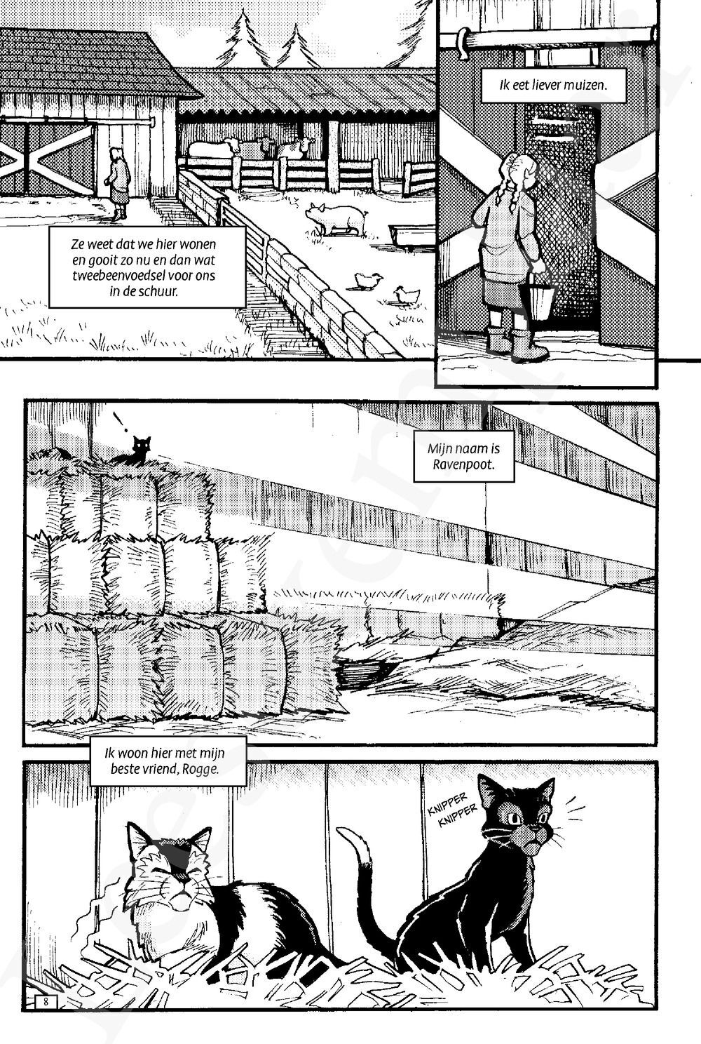 Preview: Warrior Cats - Manga: Ravenpoots pad - Verstoorde vrede