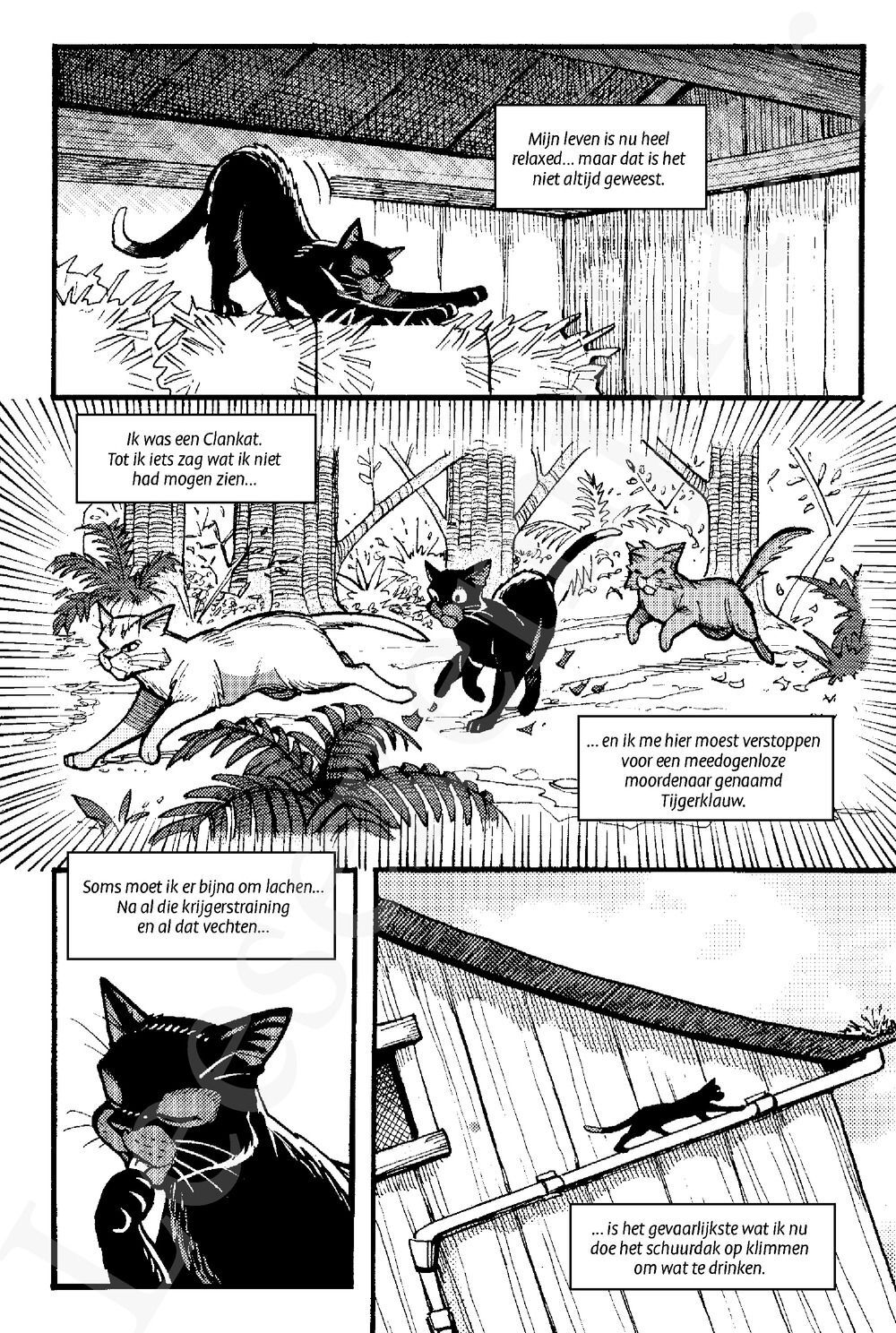 Preview: Warrior Cats - Manga: Ravenpoots pad - Verstoorde vrede
