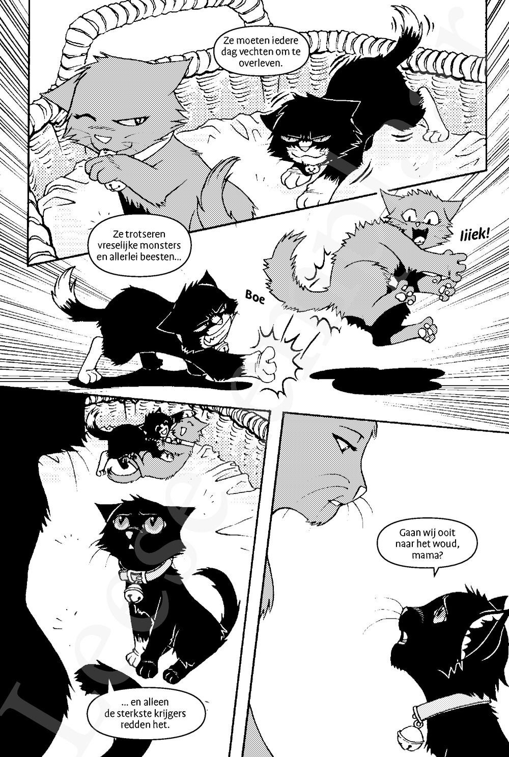 Preview: Warrior Cats - Manga: De opkomst van Schruk