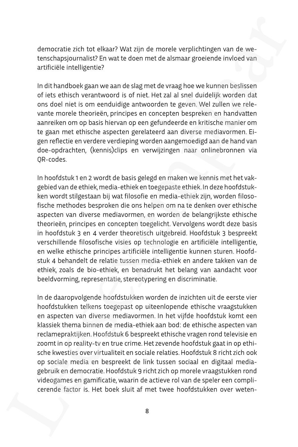 Preview: Handboek media-ethiek