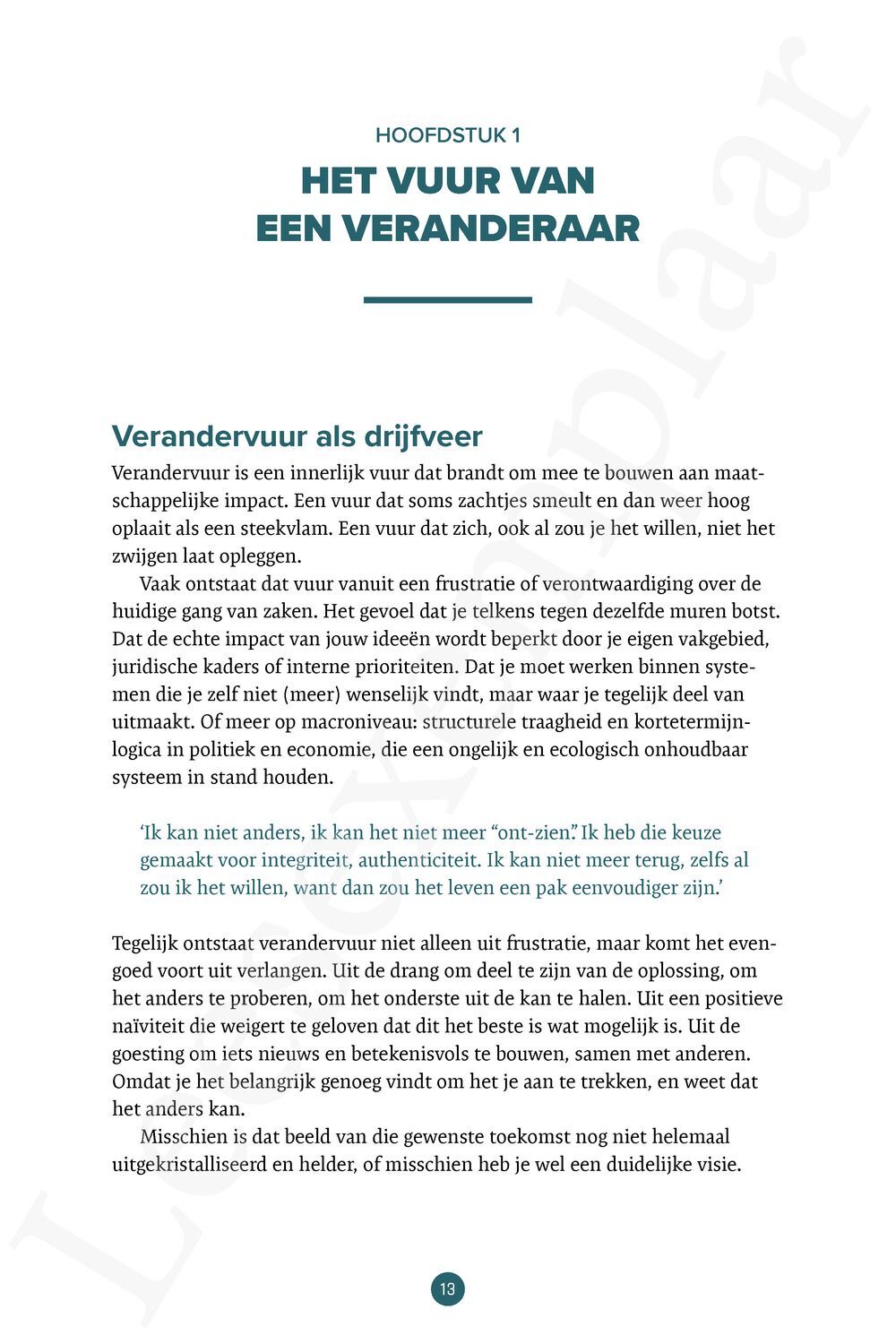 Preview: Verandervuur