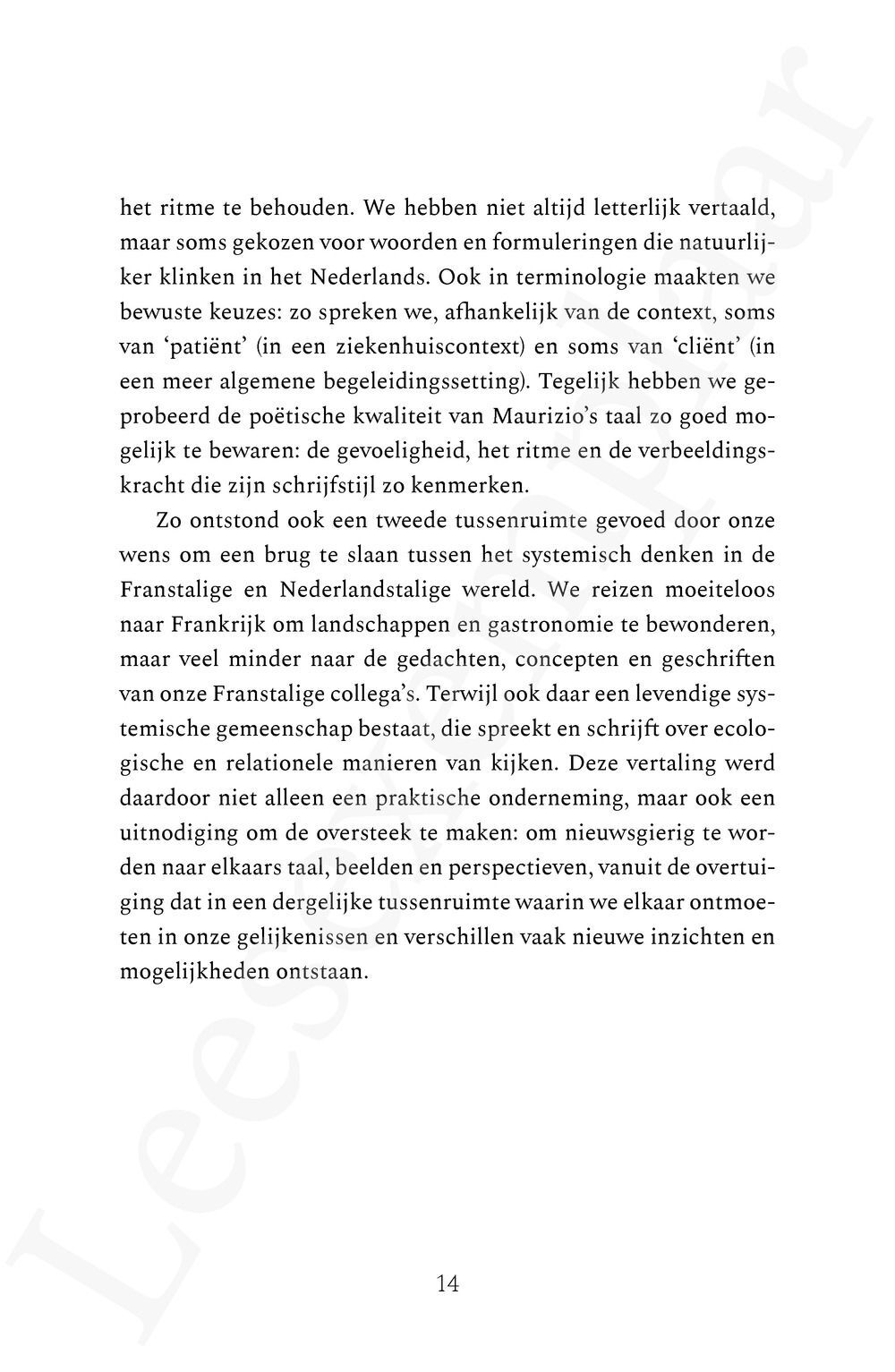 Preview: Ruimte in therapie