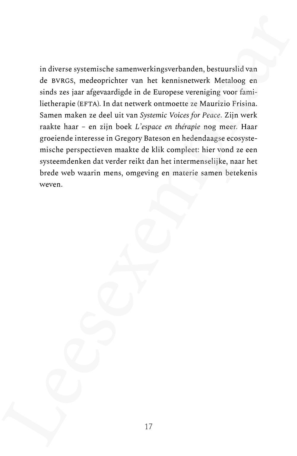 Preview: Ruimte in therapie