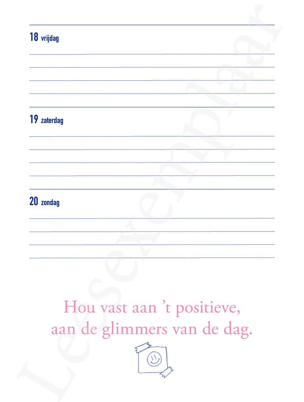 Preview: Agenda Liz is More 2026-2027