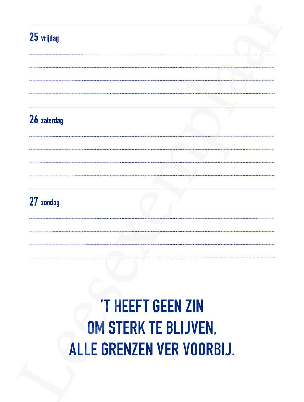 Preview: Agenda Liz is More 2026-2027