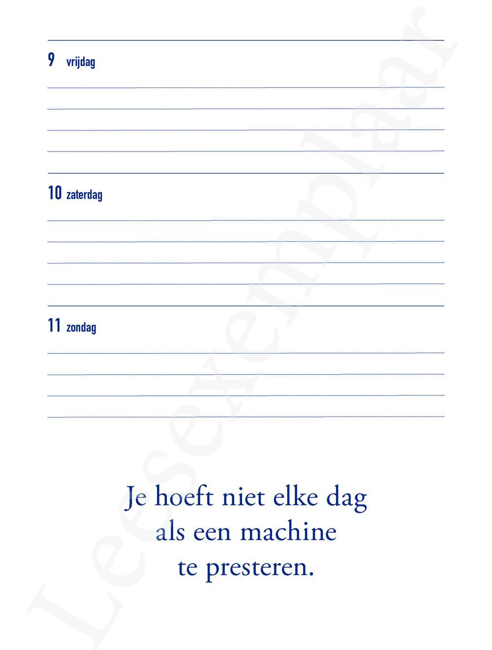 Preview: Agenda Liz is More 2026-2027