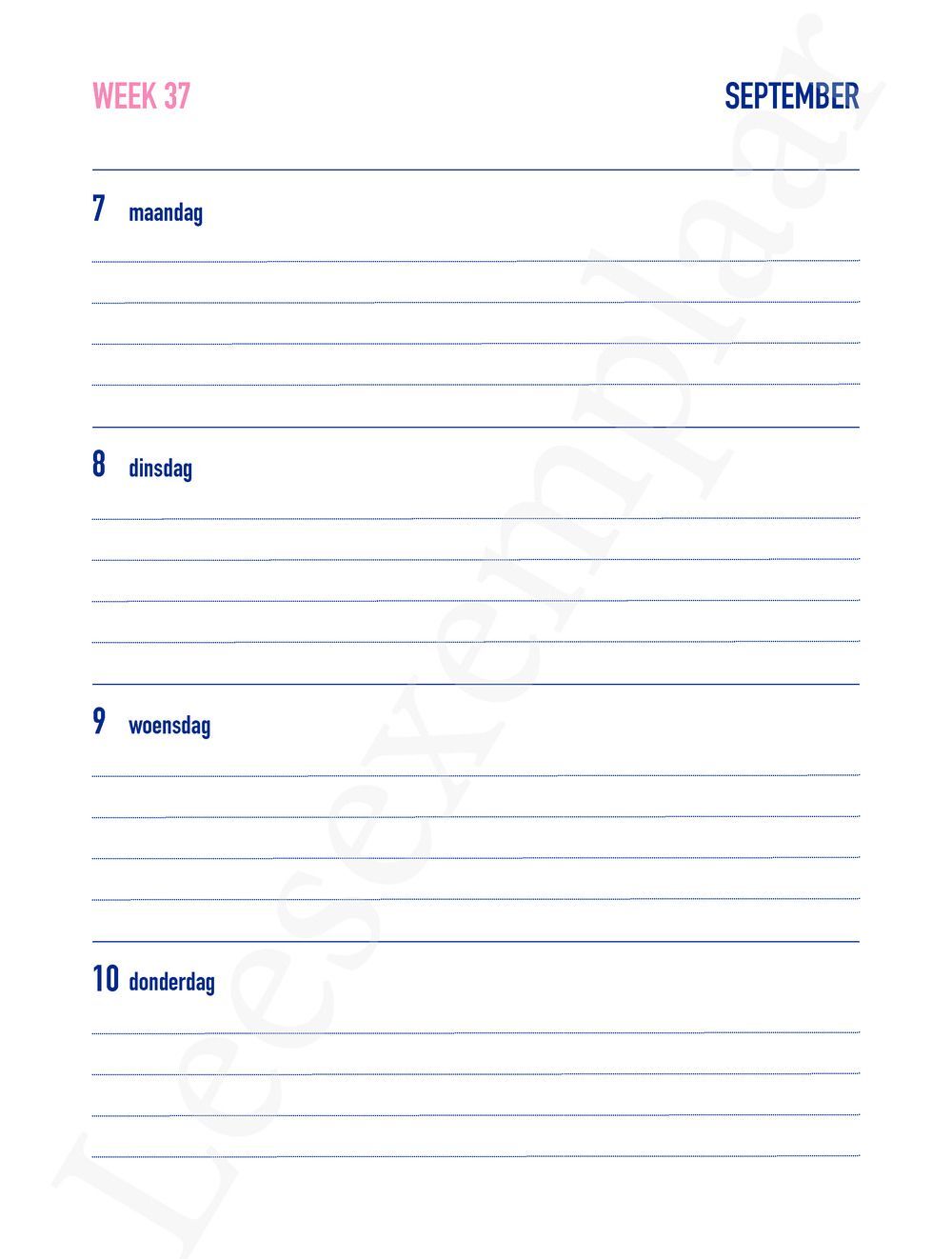 Preview: Agenda Liz is More 2026-2027