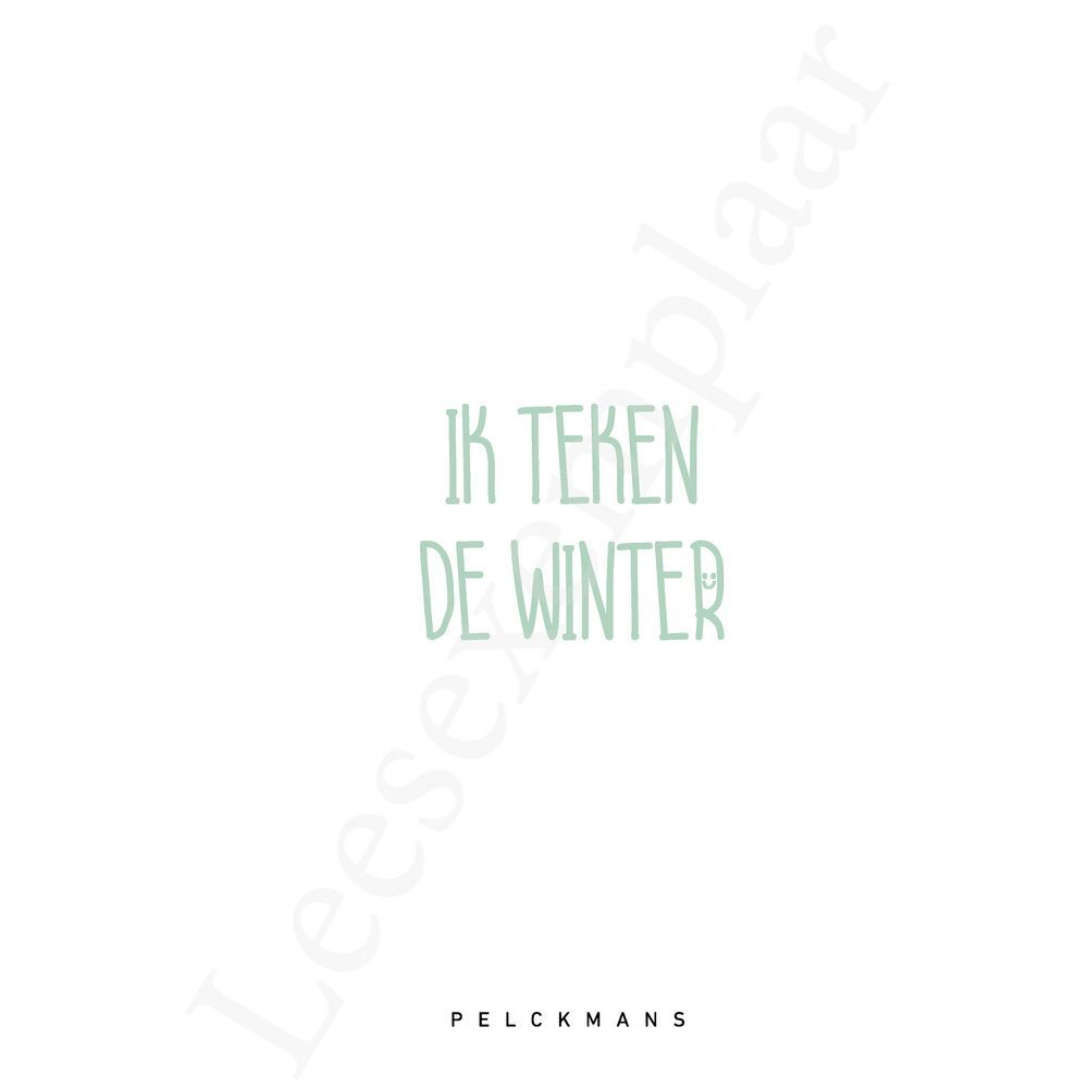 Preview: Ik teken de winter