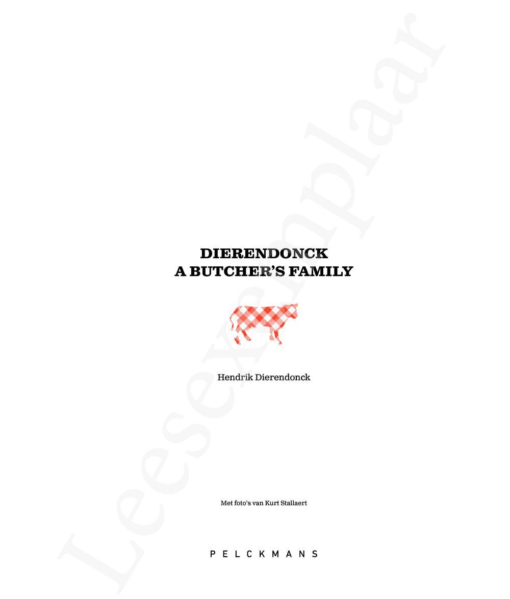 Preview: DIERENDONCK - A Butcher's Family (Nederlandse editie)