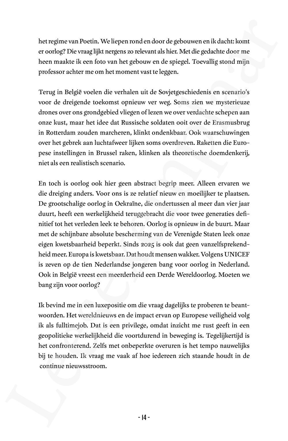 Preview: Komt er oorlog? En 33 andere vragen over defensie