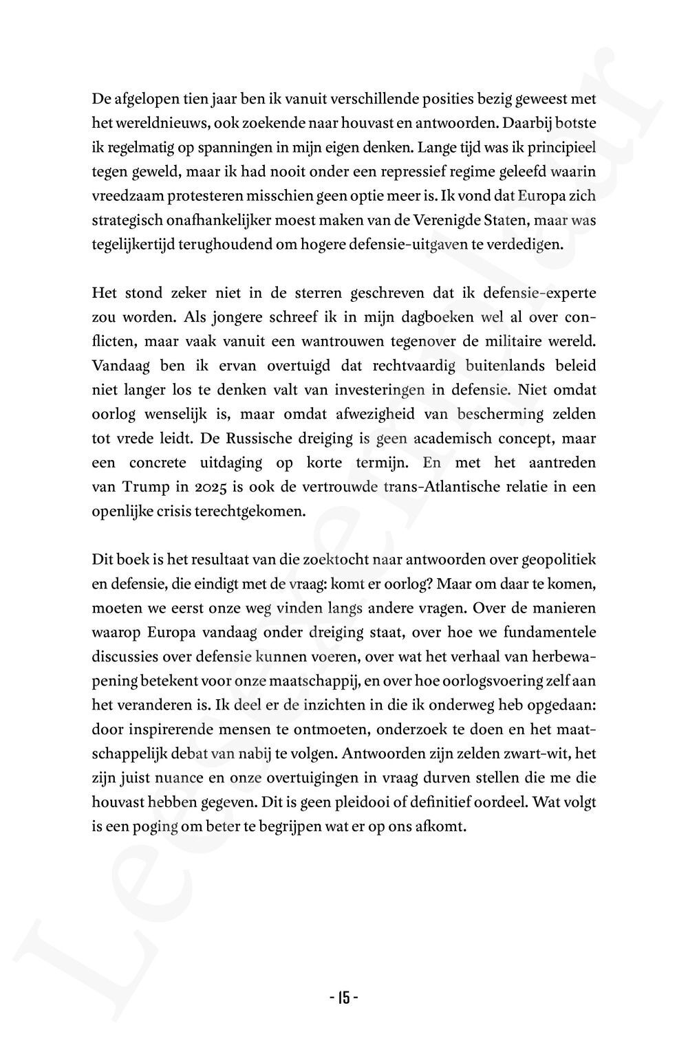 Preview: Komt er oorlog? En 33 andere vragen over defensie