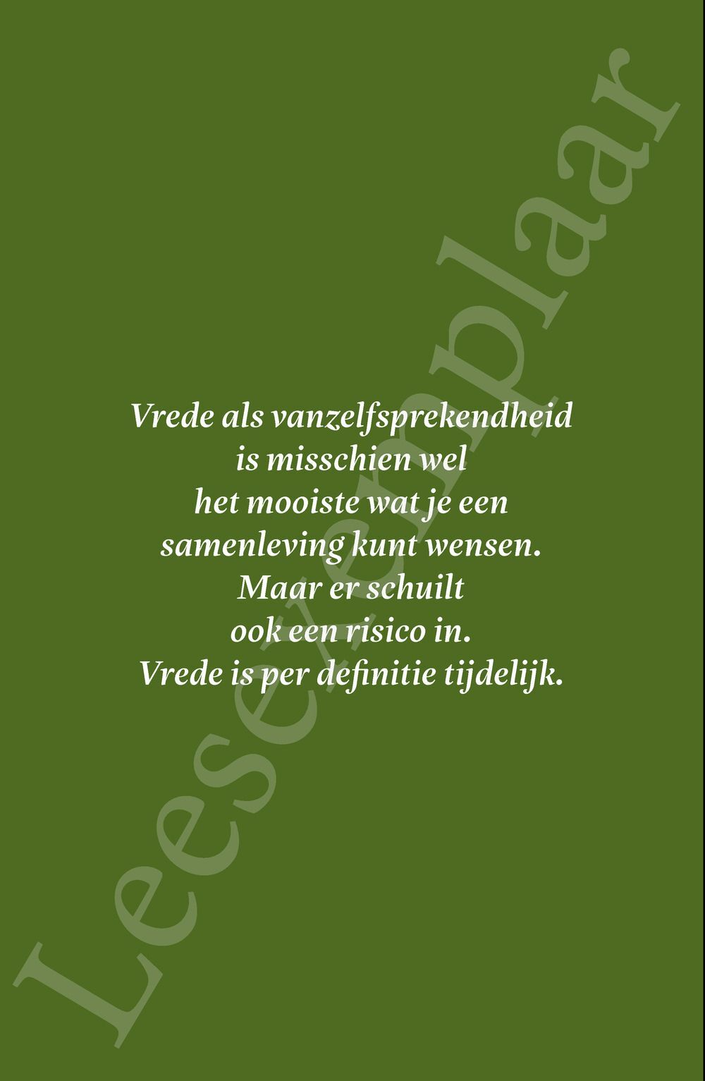 Preview: Komt er oorlog? En 33 andere vragen over defensie