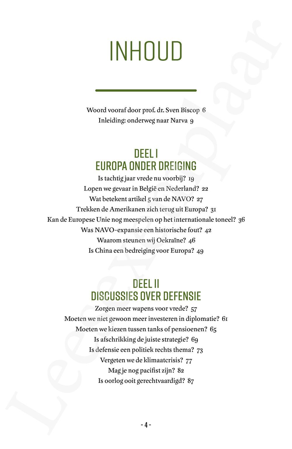 Preview: Komt er oorlog? En 33 andere vragen over defensie