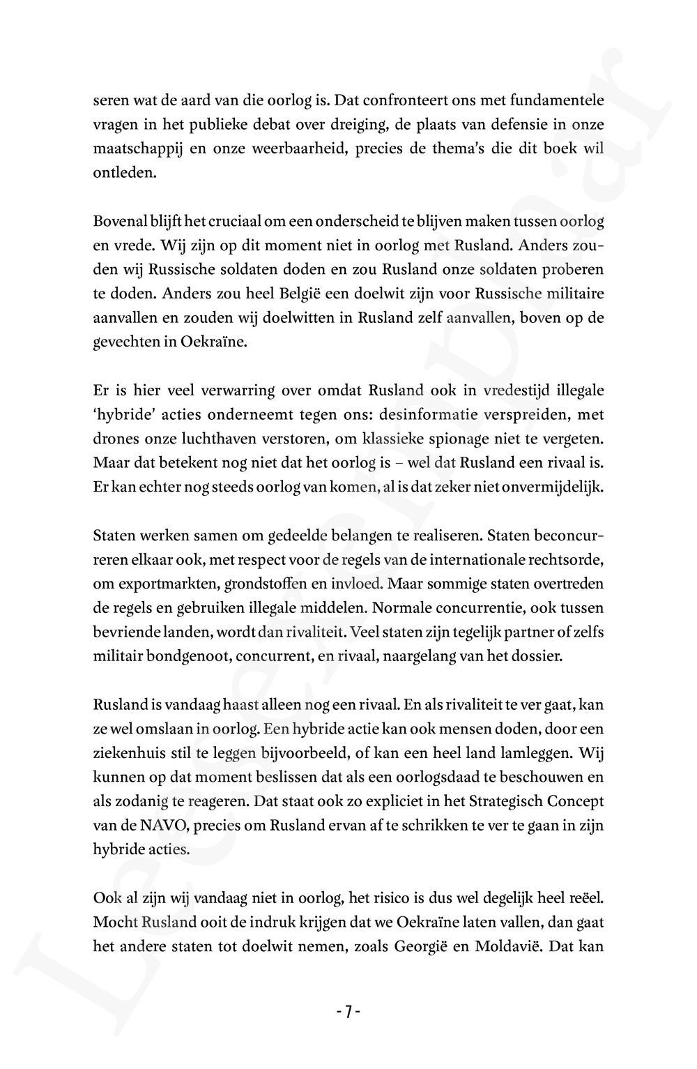 Preview: Komt er oorlog? En 33 andere vragen over defensie