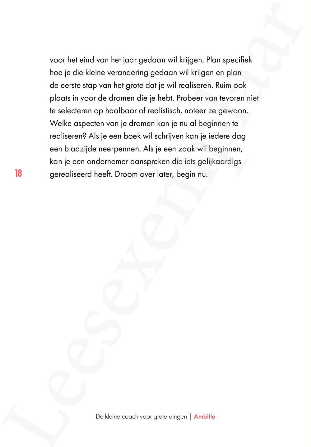 Preview: De kleine coach: Ambitie