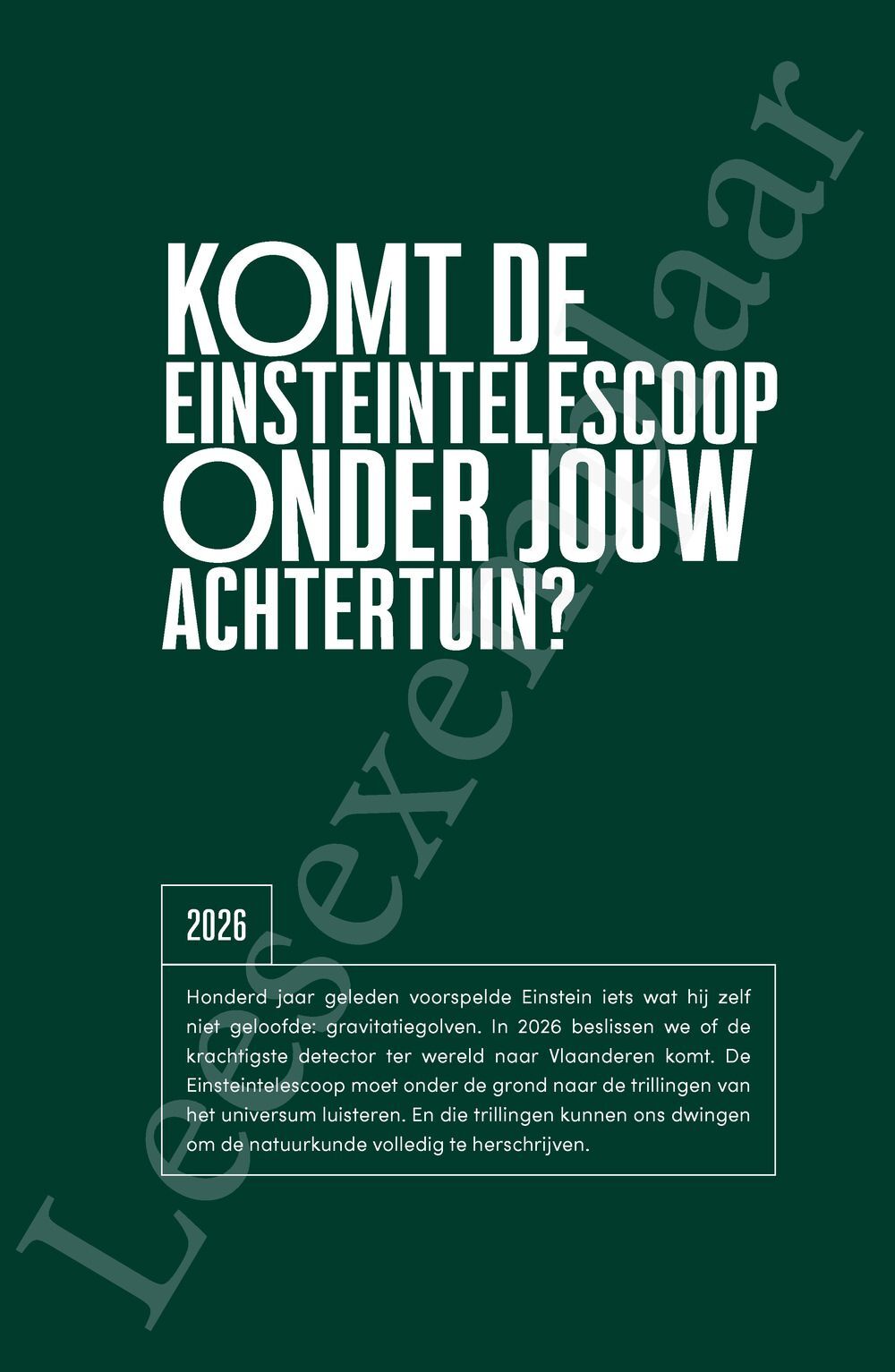 Preview: De vooruitblik