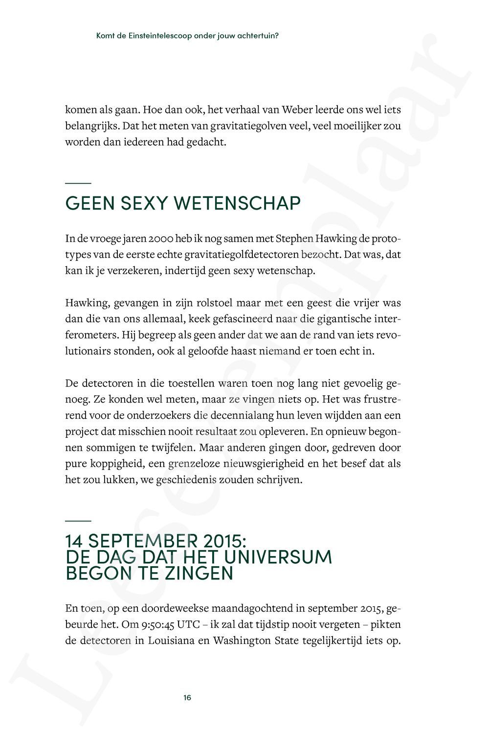 Preview: De vooruitblik