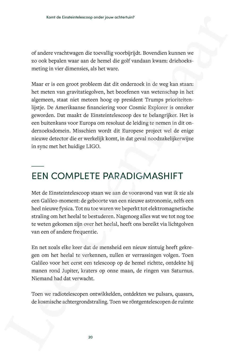 Preview: De vooruitblik