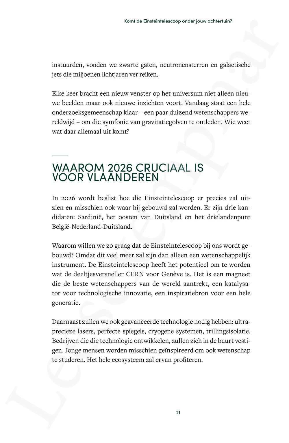 Preview: De vooruitblik