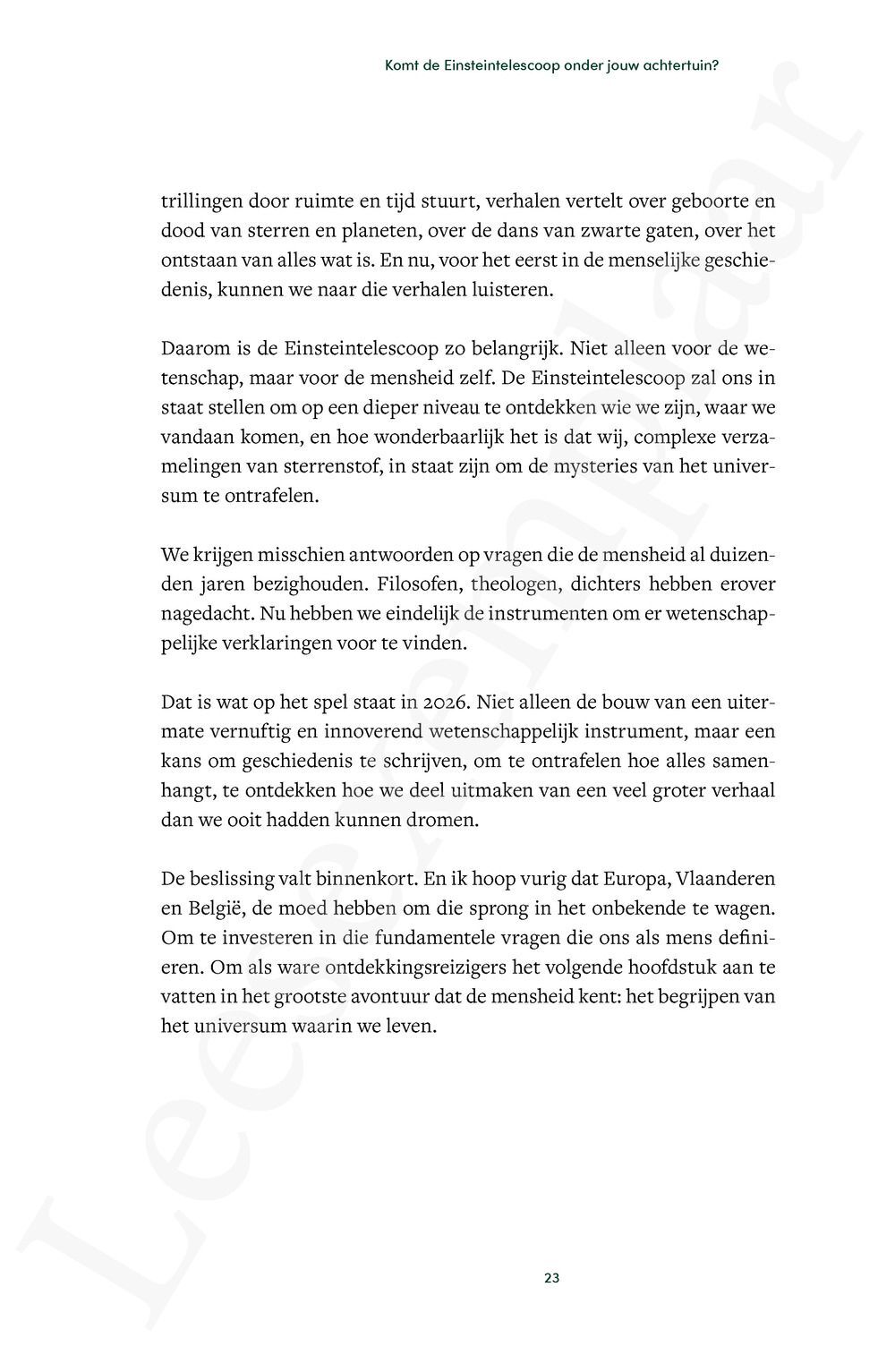 Preview: De vooruitblik