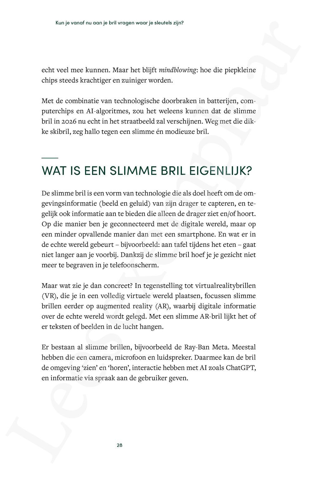 Preview: De vooruitblik