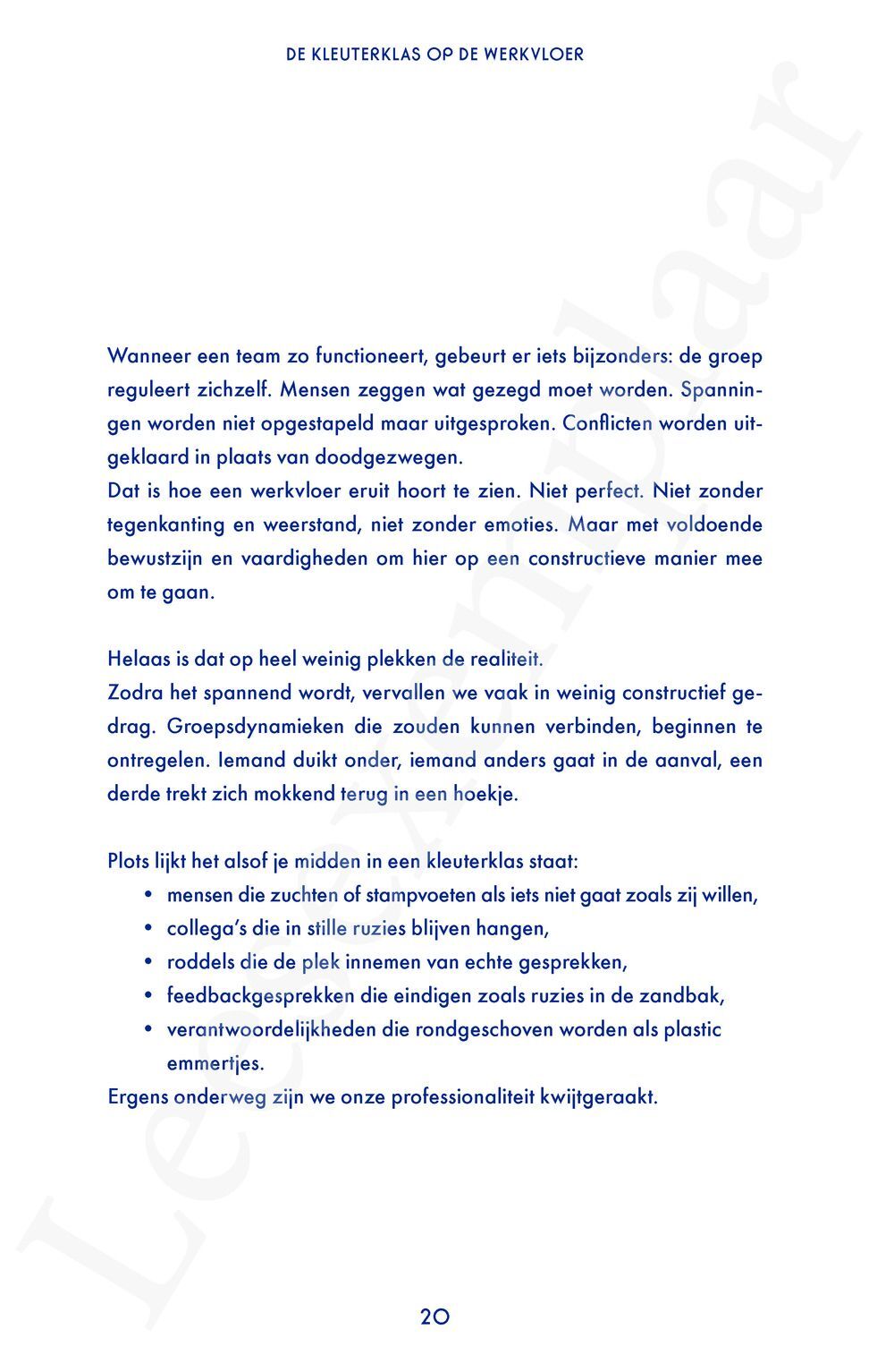 Preview: Help, mijn team is een kleuterklas!