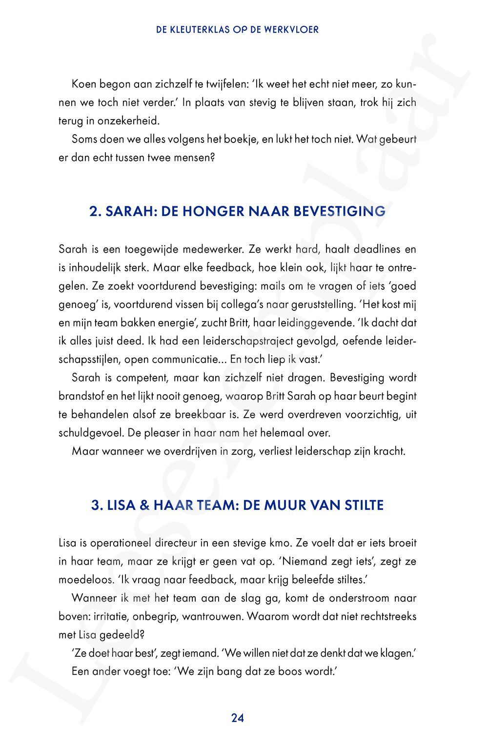 Preview: Help, mijn team is een kleuterklas!