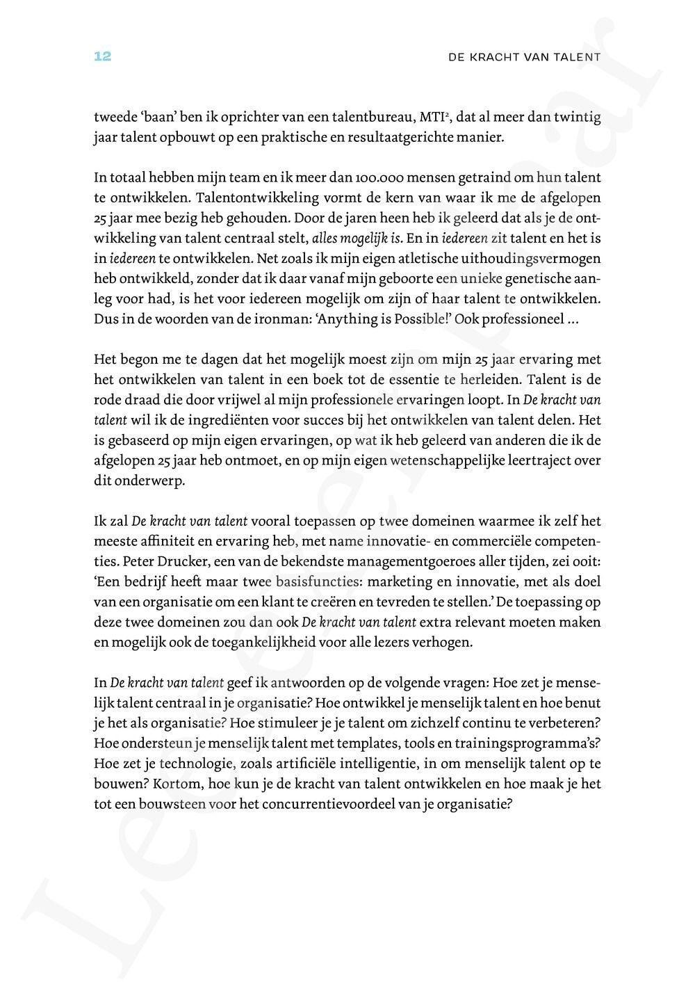 Preview: De kracht van talent