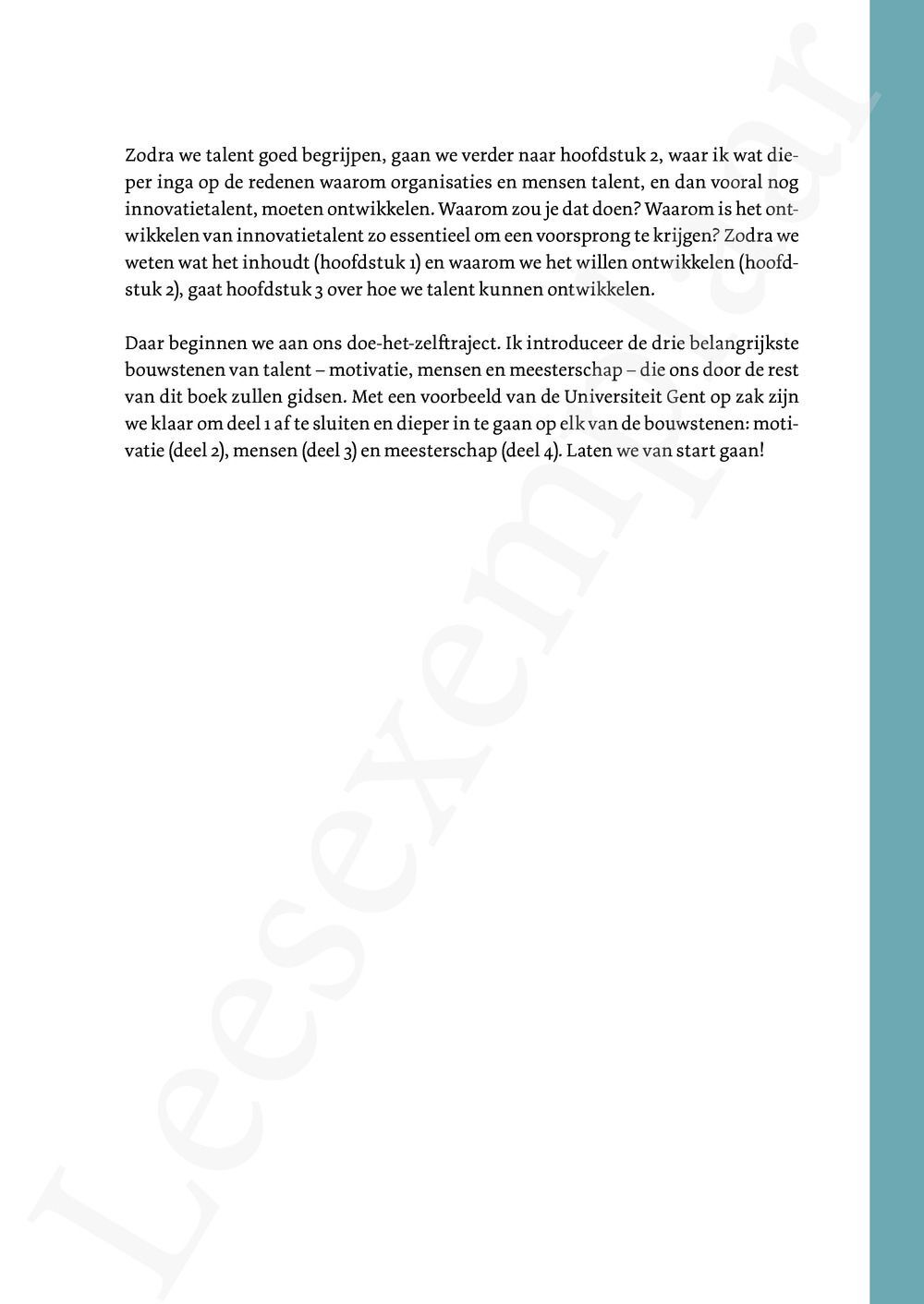 Preview: De kracht van talent