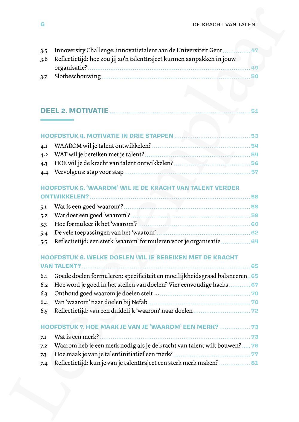 Preview: De kracht van talent