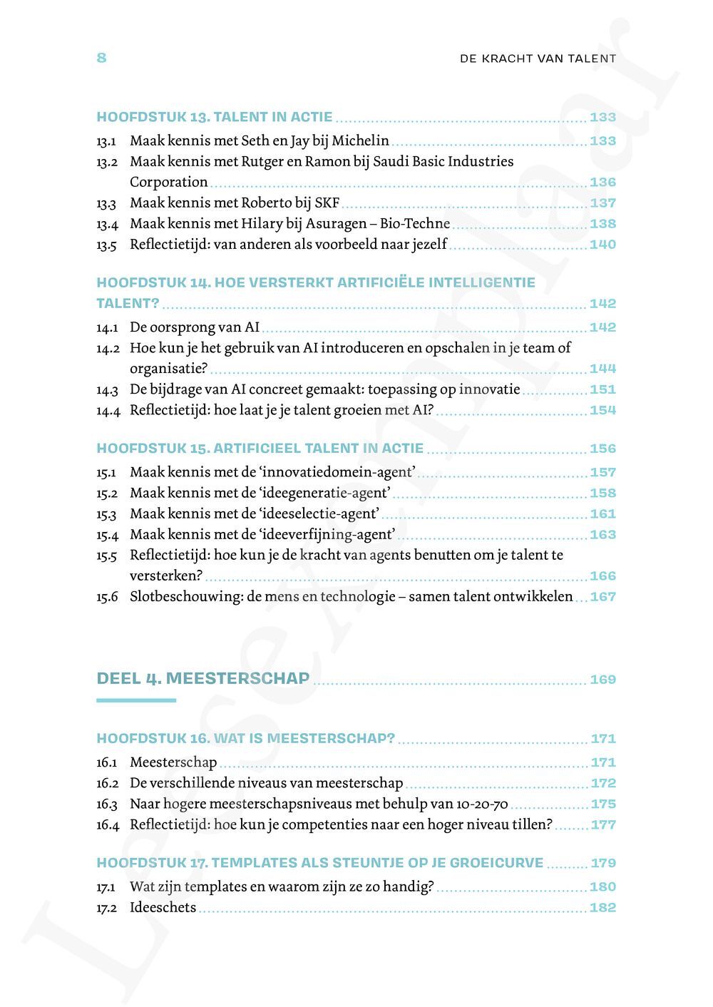 Preview: De kracht van talent