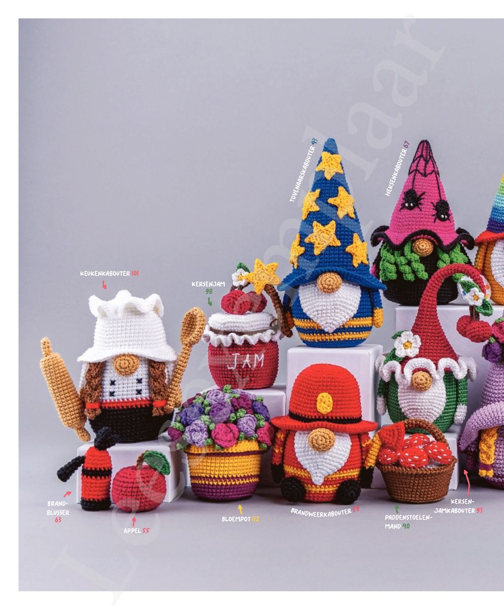 Preview: Amigurumi Kabouters 2