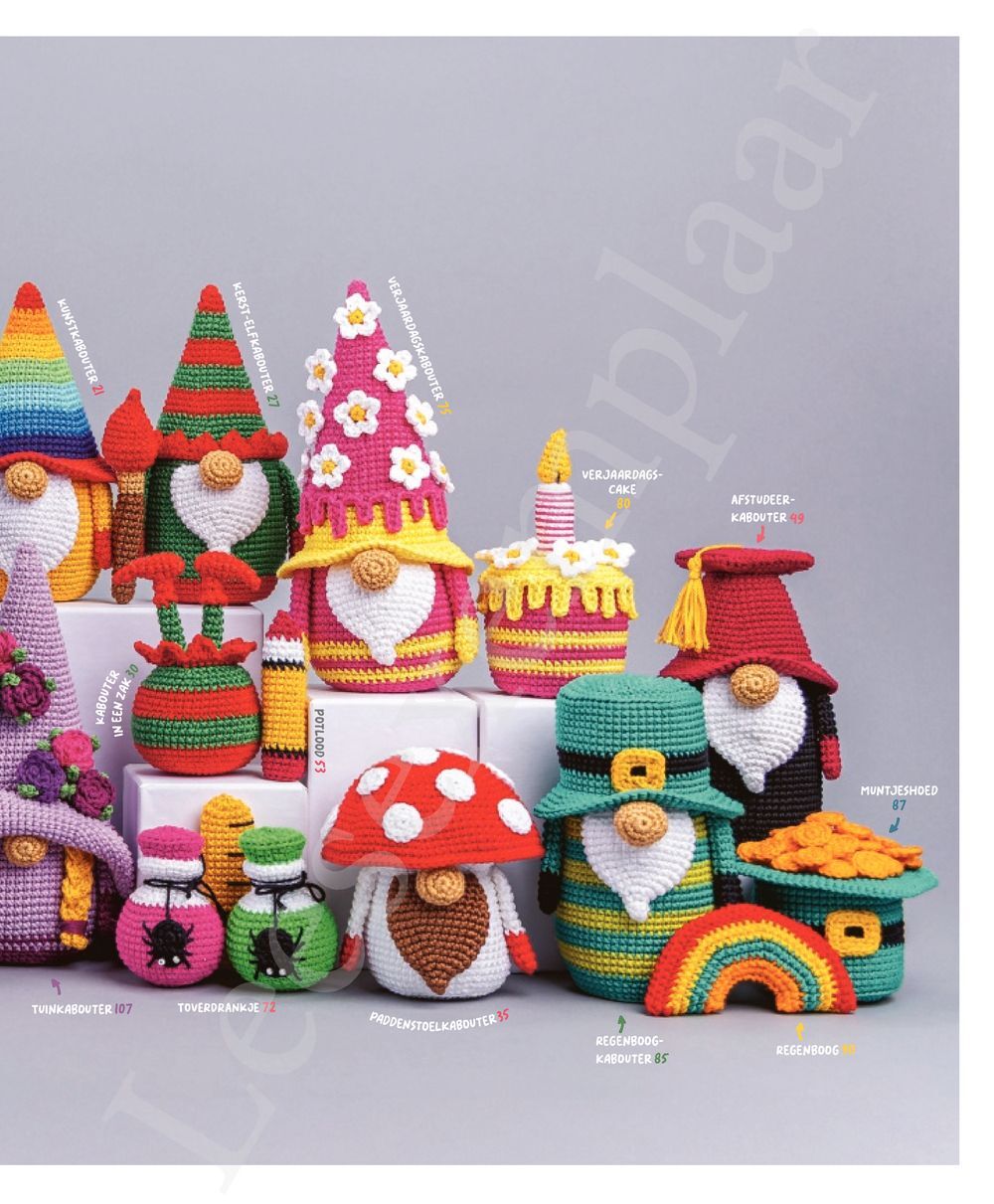 Preview: Amigurumi Kabouters 2