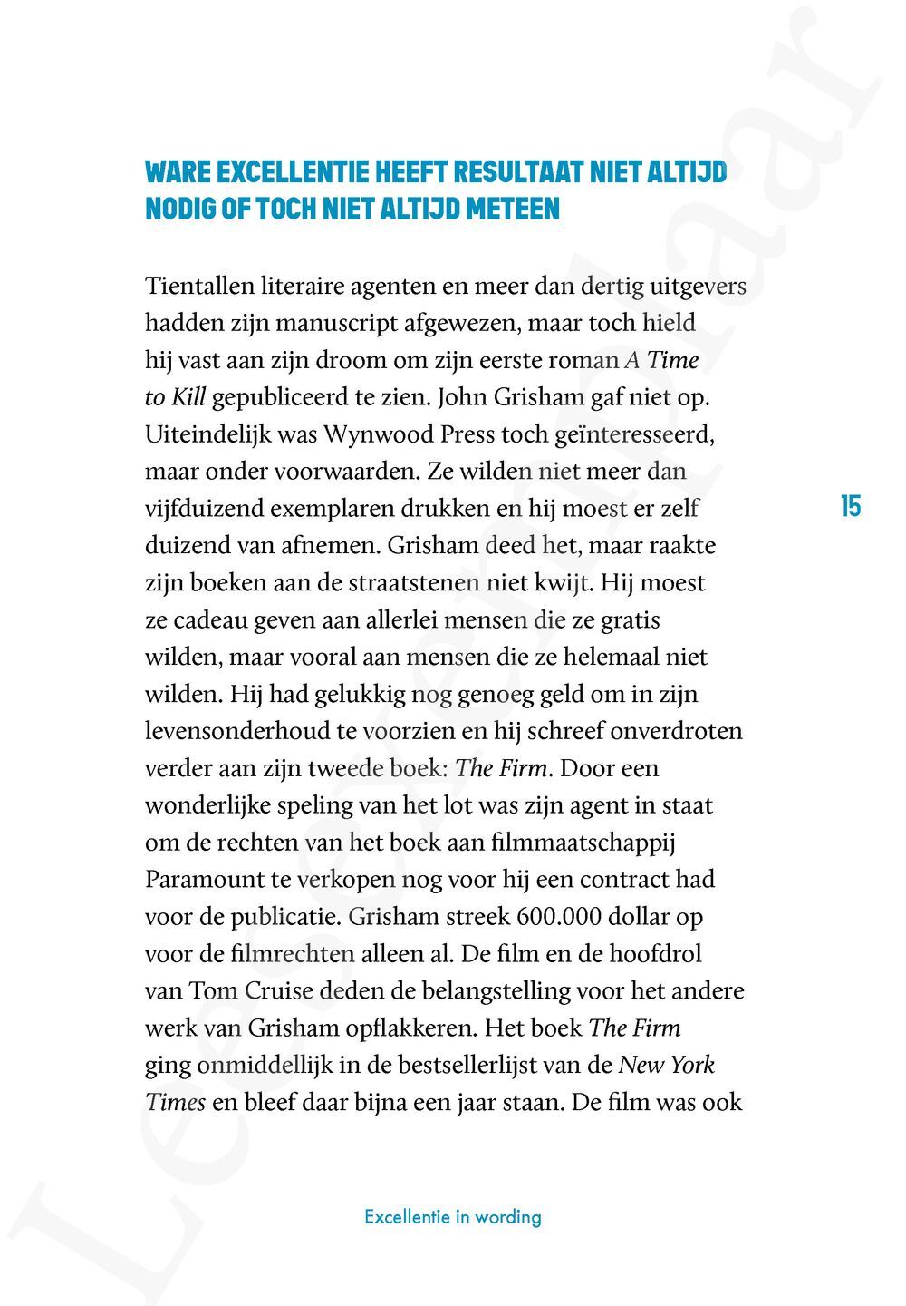 Preview: De kleine coach: Excellentie