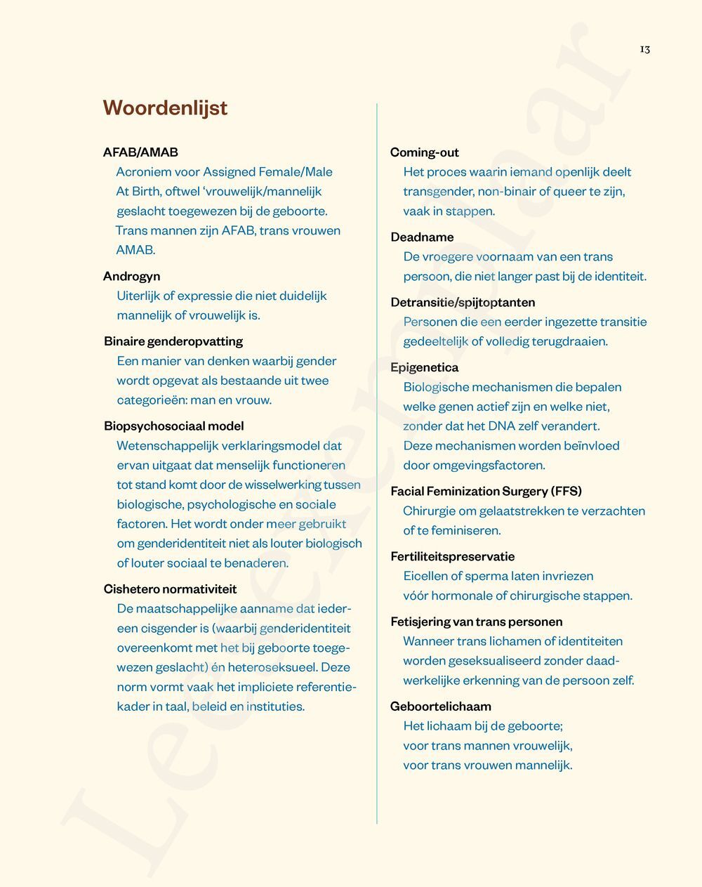 Preview: Trans... et alors?