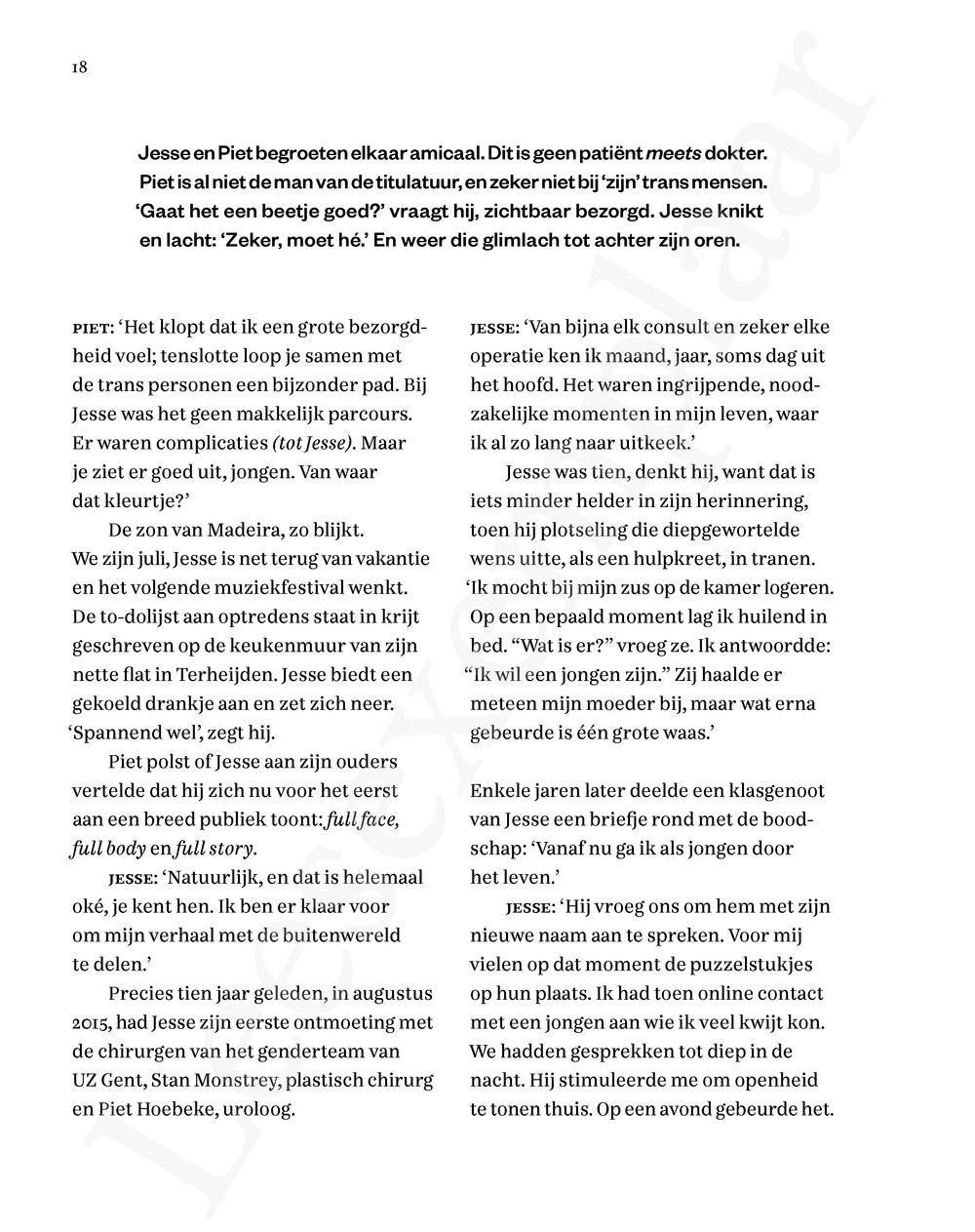 Preview: Trans... et alors?