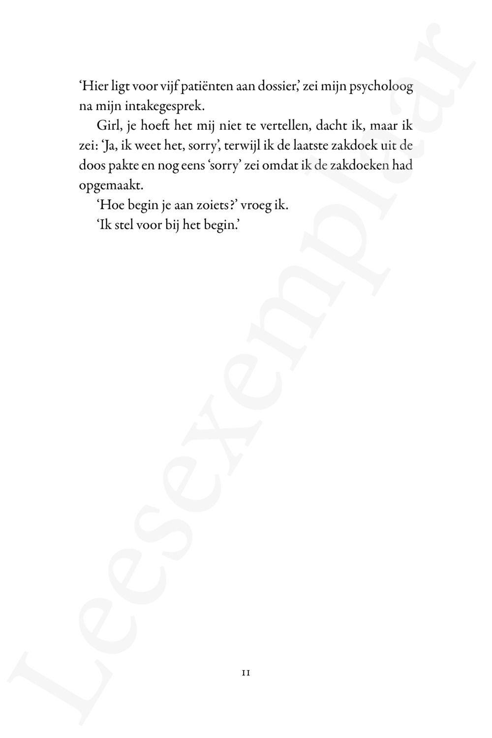Preview: Er is niks