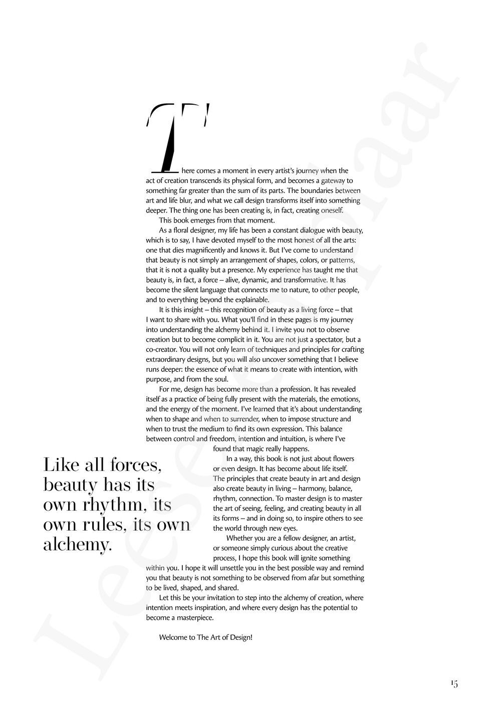 Preview: The Art of Design